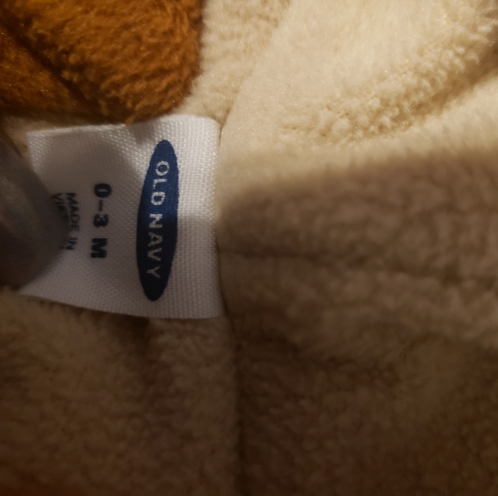 Brown & Tan Old Navy Footie - Picture 2 of 3